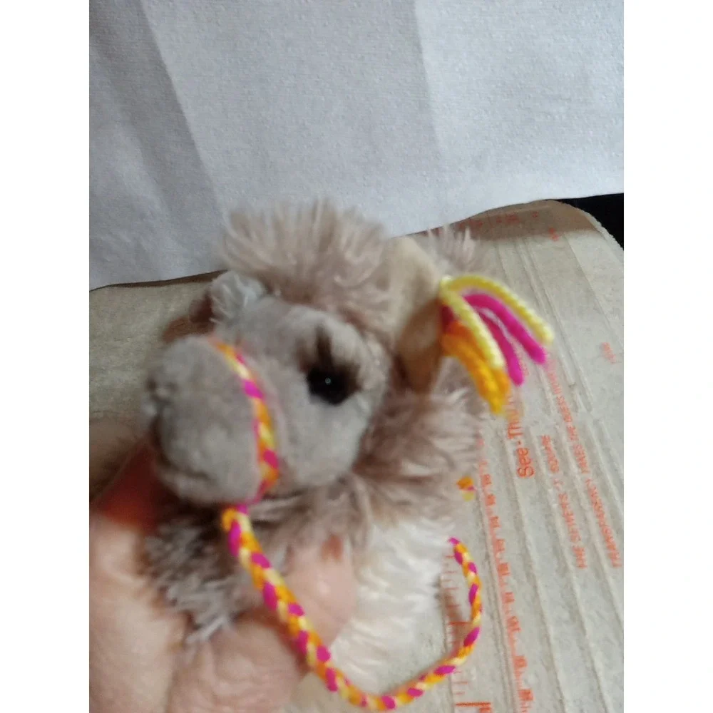 Douglas Toys Zephyr the Plush Llama-SuperSoft-Beautiful Realistic Eyelashes/Coat
